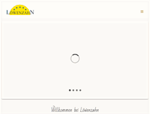 Tablet Screenshot of loeza.de